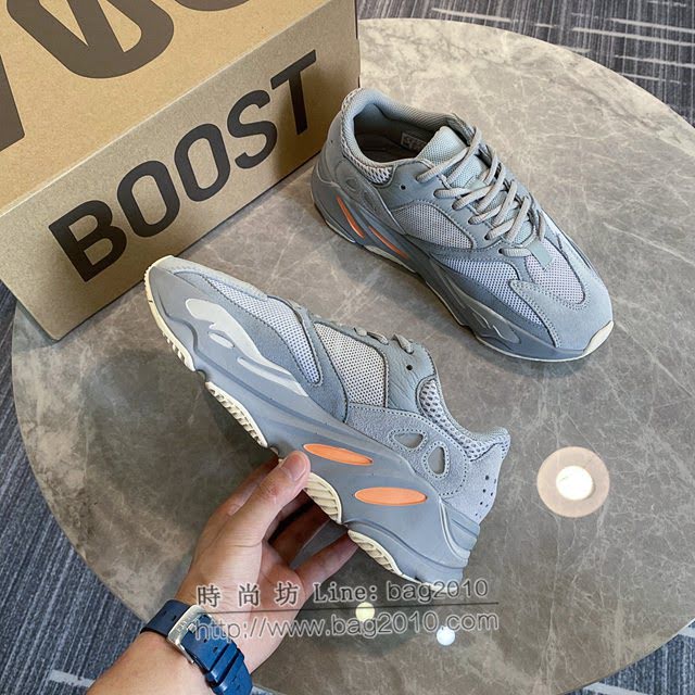 Adidas男女椰子鞋 阿迪達斯Static侃爺聯名限定椰子700 Adidas Yeezy Boost 700  xhn1534